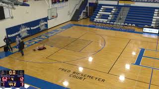 Boonville High School vs Eugene High School Womens Varsity Basketball [upl. by Haseena]