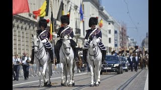 Nationale feestdagbelgian national day 2019اليوم الوطني البلجيكيFête nationale belge [upl. by Weigle]