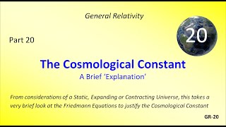 The Cosmological Constant – A Brief Explanation [upl. by Izak]