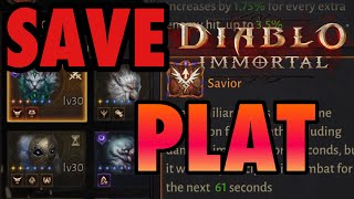 5 Steps to make Cat Pet with 61 Second Savior CD with no Conversion stones Diablo Immortal Familiar [upl. by Ong]