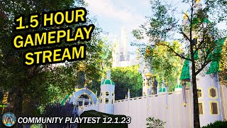 Community Playtest Stream 12123 Player Builds  Tutorials [upl. by Celka716]