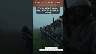 Deadliest SingleDay US Battle shorts history historyfacts [upl. by Ecnerrot930]