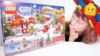 CALENDRIER DE LAVENT 2016 • LEGO CITY set 60133  Studio Bubble Tea unboxing [upl. by Dloreg242]