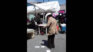 BORRACHITO BAILANDO EN TIANGUIS DE LA ROSITA EN TORREON [upl. by Harobed]