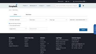 Graybarcom  Order HistoryTracking [upl. by Sloane222]