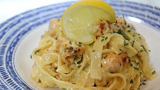 Creamy Salmon Tagliatelle Pasta [upl. by Glennon]