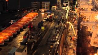 Cunard  Queen Mary 2 Refit Blog 2 [upl. by Peterson686]