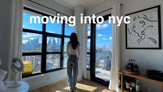 I MOVED TO NYC 🖇️ organize my kitchen with me [upl. by Akinna]