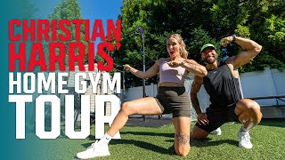 Christian Harris Home Gym Tour HighLevel CrossFit Training at Home [upl. by Ame855]