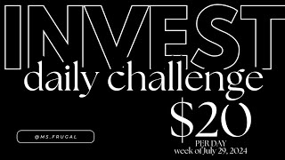 Weekly Update Investment Savings Challenge VTI amp SCHD [upl. by Hazeefah]