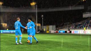 Lech poznań vs Besiktas JK 10 Fifa 2011 [upl. by Lindgren913]