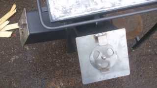 Rocket stove  BBQ  Hot plate [upl. by Philbrook437]