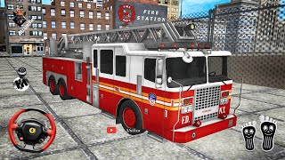 Emergency Rescue Fire Truck Simulator  Fire Fighting Firemans Put Out the Fire  Android GamePlay [upl. by Sackman]