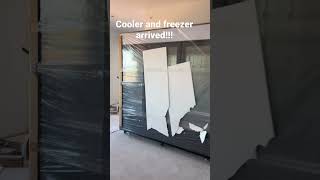 Cooler and freezer arrived [upl. by Heidt]