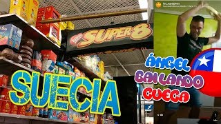 Productos CHILENOS EN SUECIA Paseo por Estocolmo BONUS CLIP ÁNGEL BAILA CUECA  SOPAIPIÑAS [upl. by Nyliahs]