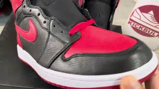 Air Jordan 1 banned AJ1 2011 432001001 Kickbulk sneakers shoes retail wholesale free shipping [upl. by Adebayo108]