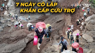 Giải Cứu Khẩn Cấp Ngôi Làng 7 Ngày Cô Lập Sắp Cạn Kiệt Đồ Ăn Không Nơi Ở Không Đường Đi [upl. by Ahcorb]