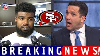 MY GOODNESS SEE WHAT EZEKIEL ELLIOTT SAID ABOUT SAN FRANCISCO SHAKE THE NFL 49ERS NEWS [upl. by Snahc101]