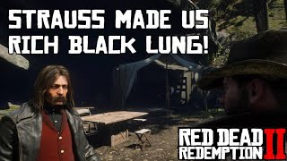 Gangs Reaction on kicking Strauss out  Red Dead Redemption 2 [upl. by Sukhum]