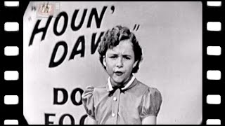 BRENDA LEE  Hound Dog 1956 Full TV Video Clip Remastered from quotJunior Ozark Jubileequot [upl. by Dulci464]