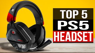 TOP 5 Best PS5 Headset in 2023 [upl. by Nisse965]