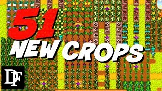 New Crops Mod 51 New Seeds  Stardew Valley Gameplay HD [upl. by Lonni104]