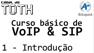 Curso de VoIP e SIP Básico  Aula 1  Introdução  EduqueA [upl. by Ialohcin]