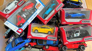 Box Full Of Kinsmart Cars Diecast Cars [upl. by Trebma203]