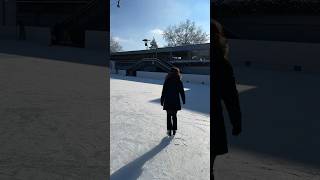 Magical Ice Skating Adventure in Switzerland  Top 10 Enchanting Things to Do🇨🇭⛸️ shortsbeta [upl. by Nwahsyd]