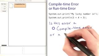 CompileTime and Runtime Errors 2  Intro to Java Programming [upl. by Sivet130]