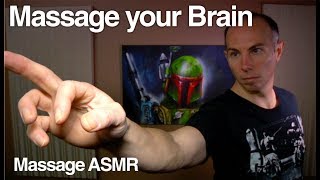 ASMR Binaural Brushing 2  Massage your Brain  Gentle Sounds [upl. by Aiym477]