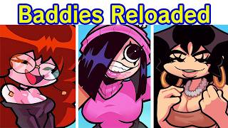 Friday Night Funkin VS FNF Baddies Reloaded FULL WEEK  Cutscenes FNF Mod Stalker GirlPicoGF [upl. by Ammej]