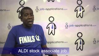 ALDI Interview  Stock Clerk [upl. by Antoni805]