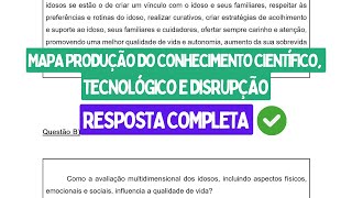 Mapa Produção do Conhecimento Científico Tecnológico e Disrupção [upl. by Nrubliw]