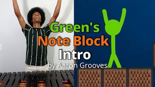 Aaron Performs Greens Note Block Intro Animation vs Minecraft Ep 5 [upl. by Sifan314]