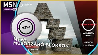 MTVA arculati elemek – Rádiós műsorzáró blokkok Saját munka [upl. by Annala]