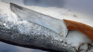 Knife making  Elven Bowie [upl. by Rilda]