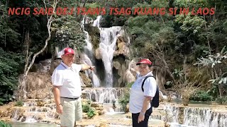 NCIG SAIB DEJ TSAWS TSAG NYOB LUANG PRABANG NPLOG TEB KUANG SI WATERFALLS [upl. by Erdnassac]