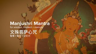 Manjushri Mantra  文殊菩萨心咒 [upl. by Oir]