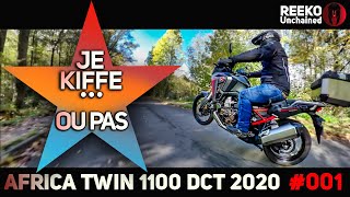 ⭐HONDA AFRICA TWIN 1100 DCT 2020 À LESSAI ⭐JE KIFFE OU PAS 🔴REEKO Unchained [upl. by Ethelstan649]