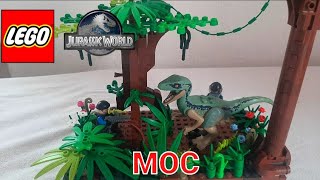 Ein neues Lego Jurassic world MOC  Lego Jurassic world Mini MOC [upl. by Ezequiel205]