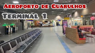 🇧🇷 Como ir do terminal 2 até o terminal 1 do aeroporto de Guarulhos [upl. by Nylteak]