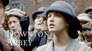 A Liberal Rally Fight Leaves Lady Sybil Injured  Downton Abbey [upl. by Alyakem]