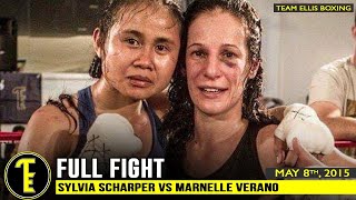 FIGHT OF THE YEAR  SYLVIA SCHARPER VS MARNELLE VERANO WORLD TITLE SHOWDOWN  FULL FIGHT [upl. by Anana]