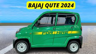 Indias SMALLEST Car  Bajaj Qute 2024 361 Lakh [upl. by Akilat28]