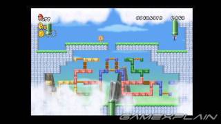 New Super Mario Bros Wii Level 93 Star Coins [upl. by Claudine551]