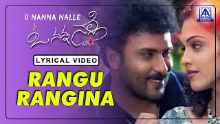 O Nanna Nalle  Movie  Rangu Rangina  Lyrical Song  Ravichandran Isha Koppikar [upl. by Ruscher]