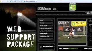 NEW Coerver Coaching Video  Performance Academy 2011 [upl. by Woodall]