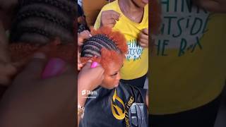 😱TRENZAS AFRICANAS CON PELO POSTIZO afro pelo cabello peinados reaction [upl. by Aizahs]