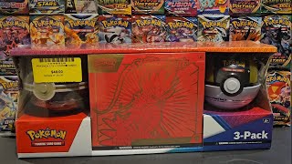 Pokemon Cards TCG Costco Scarlet amp Violet ETB and Poke Ball 3Pack Opening [upl. by Uriah559]